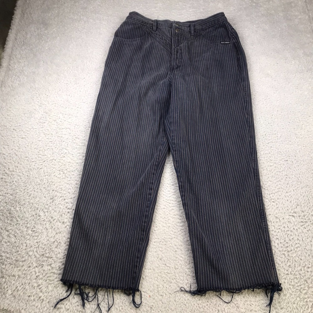 Rockies Jeans Womens 15/16 (31x26) Striped‎ High Rise Bareback Vintage Western